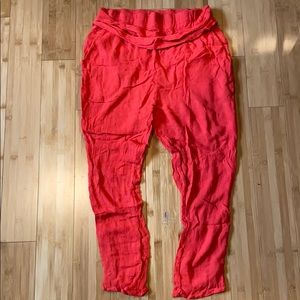 Free People Harem Pant with ankle zippers